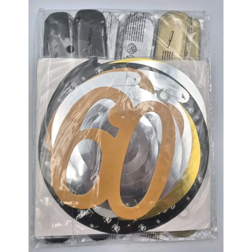 60th Birthday Party Decoration Kit Streamers Signs NEW